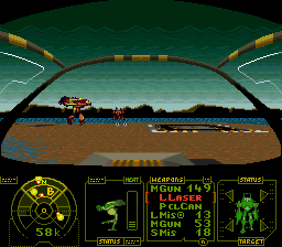 Mechwarrior (USA) In game screenshot